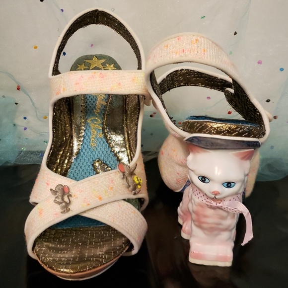 Irregular Choice Shoes - Irregular Choice Mouse Trap kitten heels